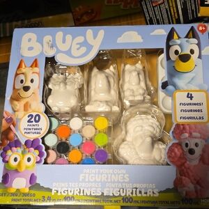 Bluey Paint Your Own Figurines Set